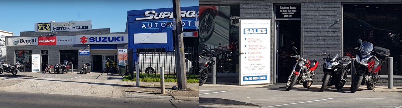 Raceway Motorcycles – Services, Crash Repairs, Roadworthies & New Bike Sales